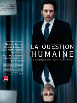 poster La Question humaine  (2007)
